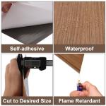 YAYODS 40 Pack Self Adhesive Floor Tile Vinyl Flooring, 30x30cm Wood Effect Flooring Stickers, Waterproof Peel and Stick Floor Tile for Kitchen Bathroom Living Room and Floor Planks