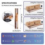 𝐅𝐋𝐎𝐑𝐄𝐗𝐏 Vinyl Flooring - Lino Flooring with Wood Effect Self Adhesive Vinyl Flooring,2.0mm 36pcs Fire-Resistant for Kitchen Living Room Bedroom Office Floor Planks(5.02m²,Multi-Colour)