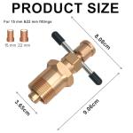 2-in-1 Olive Puller Tool – High Strength Plumbing Tool for Compression Fittings – Durable Brass Olive Remover & Cutter – Easy Use for Pipe Repairs, DIY & Professional Work