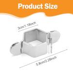 3Pairs Universal Detachable Hose Spanner Sets, Reusable Plumbers Wrench with Hex Hollow Wrench for Bathroom Water Pipes Corrugated Hose, Tap Spanner for Tight Spaces Practical Plumbing Tools (3)