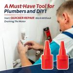 ColumPRO 2PCS Plumbing & Heating bungs, Avoid Draining Your Entire Central Heating System With These Hose Bungs, Rubber Bungs and Radiator Plug Kits