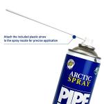 Arctic Hayes ‎ZEK2 Aero Disposable Pipe Freeze Kit with 2 Freezing Jackets for Plumbing Installation, Repair & Maintenance. Freezes Plastic & Metal Pipes (8-28mm Diameter), Blue