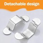 3Pairs Universal Detachable Hose Spanner Sets, Reusable Plumbers Wrench with Hex Hollow Wrench for Bathroom Water Pipes Corrugated Hose, Tap Spanner for Tight Spaces Practical Plumbing Tools (3)