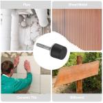 Powered Rubber Hammers for SDS Plus Handle, Powered Mallet Rubber Hammers for Electric Hammer for Radiators Tile Laying Carpentry Plumbing Tool