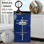 The Ultimate Radiator Key - Dual-Sized Imperial & Metric - Premium Stainless Steel Rad Key for Efficient Heating Maintenance - Essential Plumbing Tool | Patented Bleed Key Design