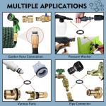 ZDBB 610 Pcs Water Hose Gasket Nitrile O Ring Rubber Washer Set Assortment Kit for Plumbing Faucet Pipe Hose Shower Head Pressure Washer Sealing Repair