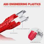 Pedicur Tap Spanner, 8 in 1 Sink Wrench, Plumbing Tools and Equipment, Tap Spanner for Tight Space