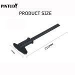 1PC Plastic Vernier Caliper Digital Display Caliper Mini Text Play Caliper Student Vernier Ruler 0 to 150mm Measuring Tool