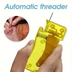 Automatic Needle Threader for Sewing DIY Crafting and Home Sewing Supplies Quick Threading Tool for Hand Sewing