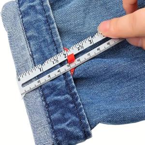 1pc Metal Sliding Guage, Sewing Measuring Tool, Sewing Guage For Quilting And Sewing, Sewing Accessories, Sewing Notions