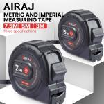 3/5/7.5/ High Precision Measuring Tools Household Woodworking Ruler Thickening Waterproof and Anti-corrosion Tape Measure