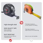 3/5/7.5/ High Precision Measuring Tools Household Woodworking Ruler Thickening Waterproof and Anti-corrosion Tape Measure