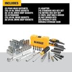 DEWALT 108-Piece Mechanics Tools and Socket Set