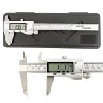 6 Inch 150mm Digital Vernier Caliper Stainless Steel Micrometer Measuring Tool Depth Ruler