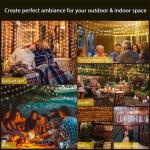 USB Led Fairy Lights Copper Wire String 20M 200LED Holiday Outdoor Lamp Garland For Christmas Tree Wedding Party Decoration