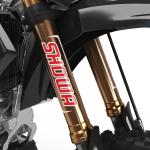 Motorcycle Front Fork Stickers Motocross Waterproof Fork Decal for Showa KYB WP Shocks Cool Vinyl Durable Suspension Decals