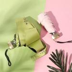 Low Price Promotion Mini Sun Umbrella Pocket Rain Umbrella Vinyl Folding UV Ultraviolet Protection Sun Shade Pocket Parasol