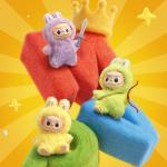 POP MART THE MONSTERS Pin for Love Series-Vinyl Plush Pendant Blind Box (N-Z) Popmart LABUBU Cute Figure Keychain Toys