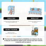 POP MART THE MONSTERS Pin for Love Series-Vinyl Plush Pendant Blind Box (N-Z) Popmart LABUBU Cute Figure Keychain Toys