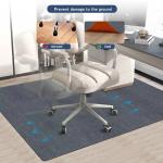 90x120cm chair mat work in hardwood Office Rolling Chair Mat Computer Gaming Chair Mat Bedroom Living Room