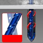 High Hardness Eccentric Drill Precision Drilling 6/8/10/12mm Glass Tile Drill Ceram Wood Bit Eccentric Offset Cutting Tool