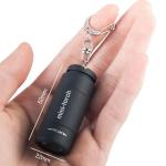 Pocket Keychain Flashlight Waterproof Outdoor Hiking Camping Mini FlashlightUSB Rechargeable LED Multifunctional Strong Light