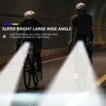 9 LED Bicycle Headlight USB Rechargeable Bike Lamp Super Bright Handlebar Lights Outdoor Waterproof Cycling  Front Light