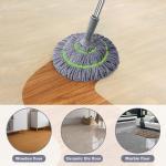 Automatic Self Wringing Lazy Mop Squeeze Hands Free Quick Wring Floor Cleaning Mop Household Cleaning Hardwood Tile Large