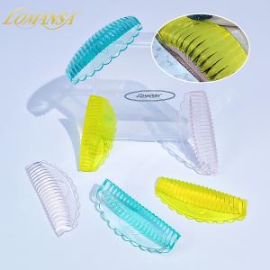 Lomansa 4Pairs Silicone Eyelash Perming lamination Pad Reusable Lash Lifting Rods Kit 3D Lashes Extension Curler Applicator Tool