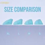 Lomansa 4Pairs Silicone Eyelash Perming lamination Pad Reusable Lash Lifting Rods Kit 3D Lashes Extension Curler Applicator Tool