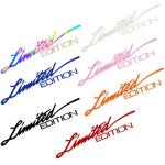 Motorcycle Vinyl Sticker Window Sticker Car-styling LIMITED EDITION Decoration Reflective Laser Decal For Car Accessories