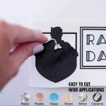 Matte Self Adhesive Craft Vinyl Sheet Die Cut Decal Stickers for Cut Making Sign Cards Home Computer Cup Glass Decor DIY Gift