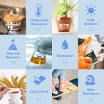 6/9/12/24mm TZe 231 Laminated Label for Brother TZe231 TZe221 TZe211 Adhesive Sticker Compatible for Brother P-touch Label Maker