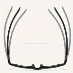 3 Pairs of Unisex Sports Reading Glasses Rectangular Frame Anti Blue Light Comfortable Reading Glasses for Elderly People