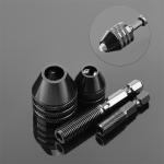 0.3mm-8.0mm Mini Keyless Chuck Electric Drill Bits Collet Converter Extension Screwdriver Chucks Adapter Fixture 1/4" Hex Shank