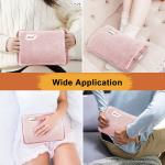 Electric Hot Water Bag Winter Portable Soft Electric Hand Warmer Rechargeable Reusable Explosion-Proof Warming Hand Pillow