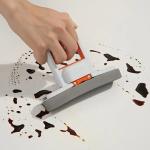 Portable Foldable Wet Dry Mop with 2 Removable Heads Ergonomic Handle for Quick Cleaning Bathroom Kitchen Hardwood Tile Vinyl