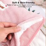 Electric Hot Water Bag Winter Portable Soft Electric Hand Warmer Rechargeable Reusable Explosion-Proof Warming Hand Pillow