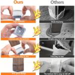 16/32PCS Chair Leg Floor Protectors for Hardwood Floors, Thick Silicone Rubber Covers, Scratch-Resistant & Noise Reducing