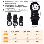 4Pcs/set Anti Slip Dog Socks with Straps Traction Control for Indoor on Hardwood Floor Wear Pet Paw Protector for Small Dogs Pet