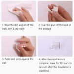 10pcs-Home Garden Plant Climbing Wall Fixture Clips Rattan Vine Fixer Self-Adhesive Plant Climbing Wall Fixed Buckle Hook