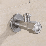 Stainless Steel Hot Cold Inlet Valve Toilet Filling Angle Valves Sink Basin Water Heater Faucet for Kitchen Bathroom Accessories