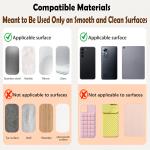 Silicone Suction Cup Phone Holde Multifunctional Fixed Anti-slip Mobile Fixture Double Sided Detachable Phone Rubber Sucker Pad