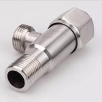 Stainless Steel Hot Cold Inlet Valve Toilet Filling Angle Valves Sink Basin Water Heater Faucet for Kitchen Bathroom Accessories