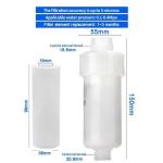5'' PRE FILTER Water Filter Cartridge Washing Machine Filter with Adapter Bathroom Water Heater Toilet Household Purifier