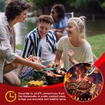 Food Thermometer Probe Type Electronic Kitchen Digital Thermometer for Meat Milk Cooking Food BBQ TP300 Temperature Gauge Tool