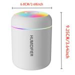 180ML Mini Air Humidifier USB Electric Aroma Diffuser Essential Oil Purifier Aromatherapy Mist Maker Lights For Car Home Bedroom