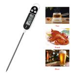 TP300 Electronic Food Probe Instant Read Digital Temperature Measuring Tool Digital Milk Thermometer for Meat /Cooking /BBQ/Milk
