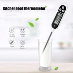 TP300 Electronic Food Probe Instant Read Digital Temperature Measuring Tool Digital Milk Thermometer for Meat /Cooking /BBQ/Milk