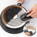 Magic Emery Sponge Brush Wipe Eraser Cleaner Kitchen Bath Rust Strong Decontamination Cleaning Tools With Handle Household Tools